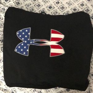 Under Armour men’s American flag hoodie
